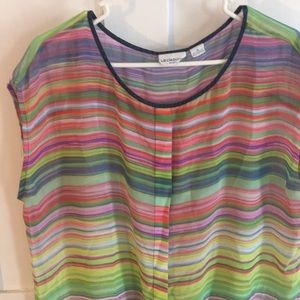 Rainbow design shirt